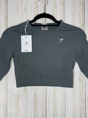 Gymshark NWT Seamless Gray S
Cropped Top Small